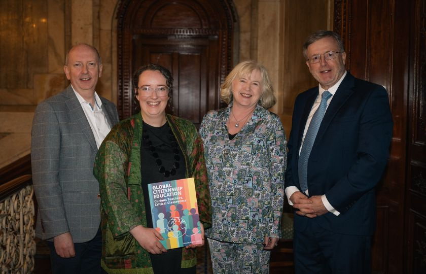 Photo of MIC academics at book launch